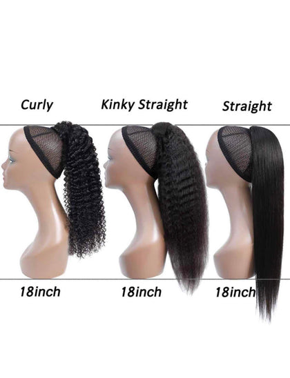 Human Hair Ponytails