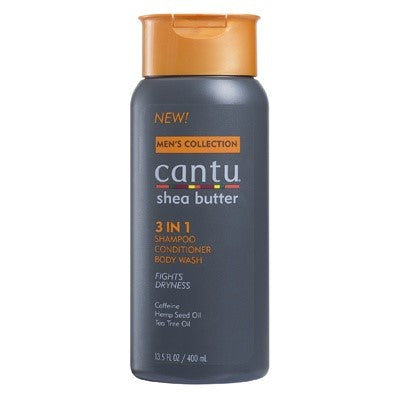 Cantu Men's Collection Shea Butter 3-in-1 shampoo conditioner body wash