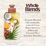 Garnier Whole Blends Smoothing Leave-In Conditioner with Coconut Oil & Cocoa Butter Extracts, 10.2 fl oz